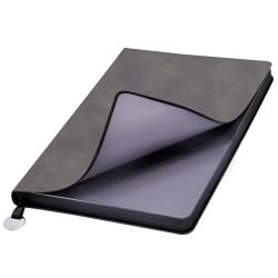 Ежедневник A5 недатированный Impero в мягком переплёте, темно-серый