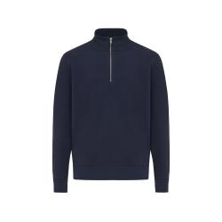 Свитшот на молнии Iqoniq Elgon из переработанного хлопка, 300 г/м²