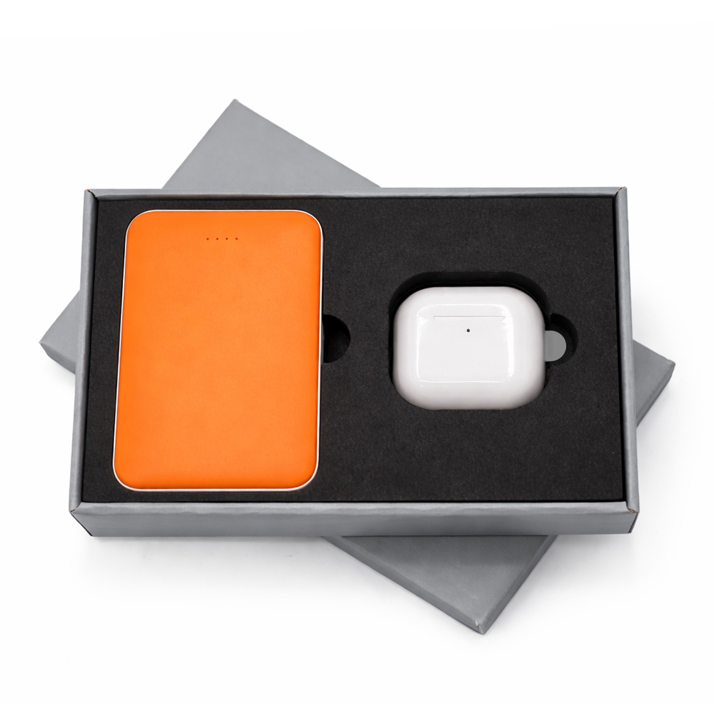 Подарочный набор Sound & Energy Duo, оранжевый