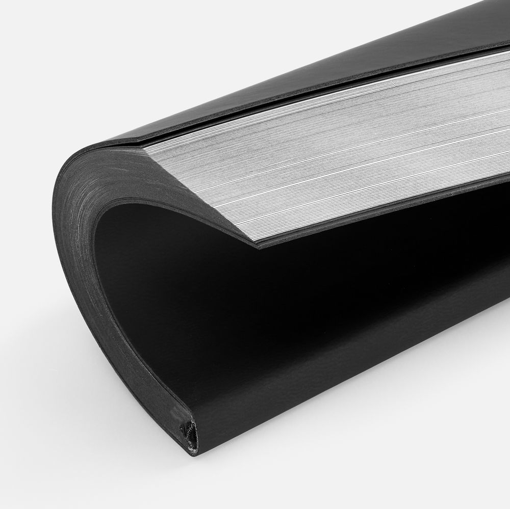 Ежедневник Flat Mini, недатированный, черный