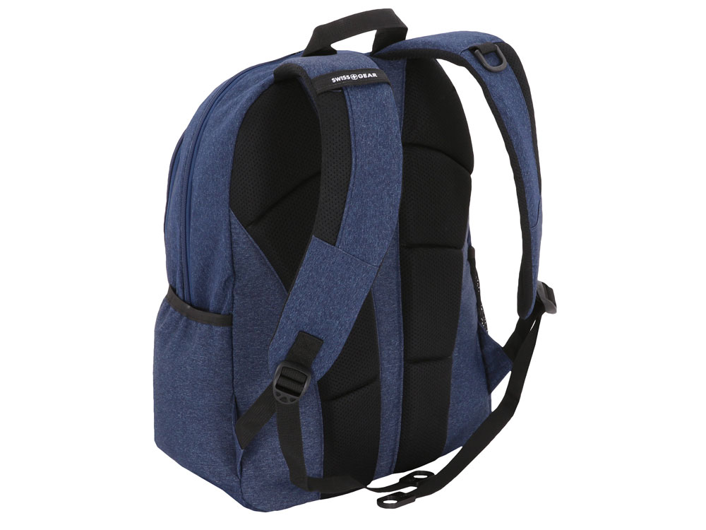 Рюкзак SWISSGEAR 15,6, heather, 35,5 x 17 x 47 см, 27 л, синий
