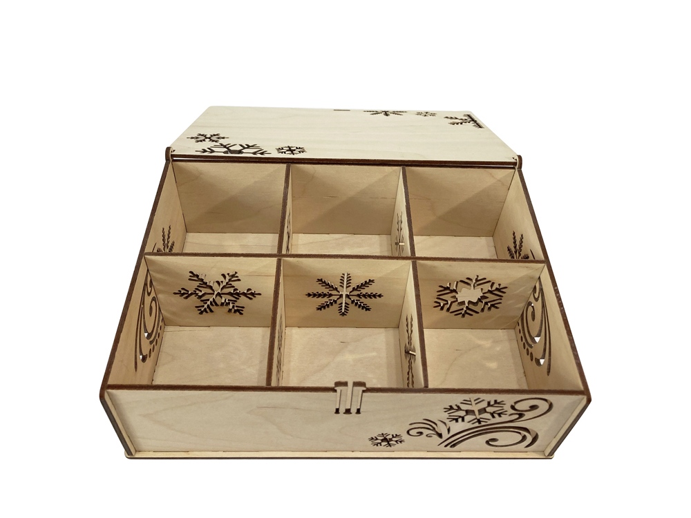 Набор новогодних шаров Русские сказки, 6 шт