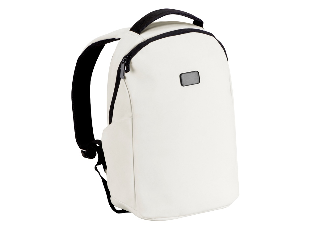 Рюкзак Sofit для ноутбука из экокожи, молочный (Р) Рюкзак Sofit для ноутбука из экокожи, молочный (Р)