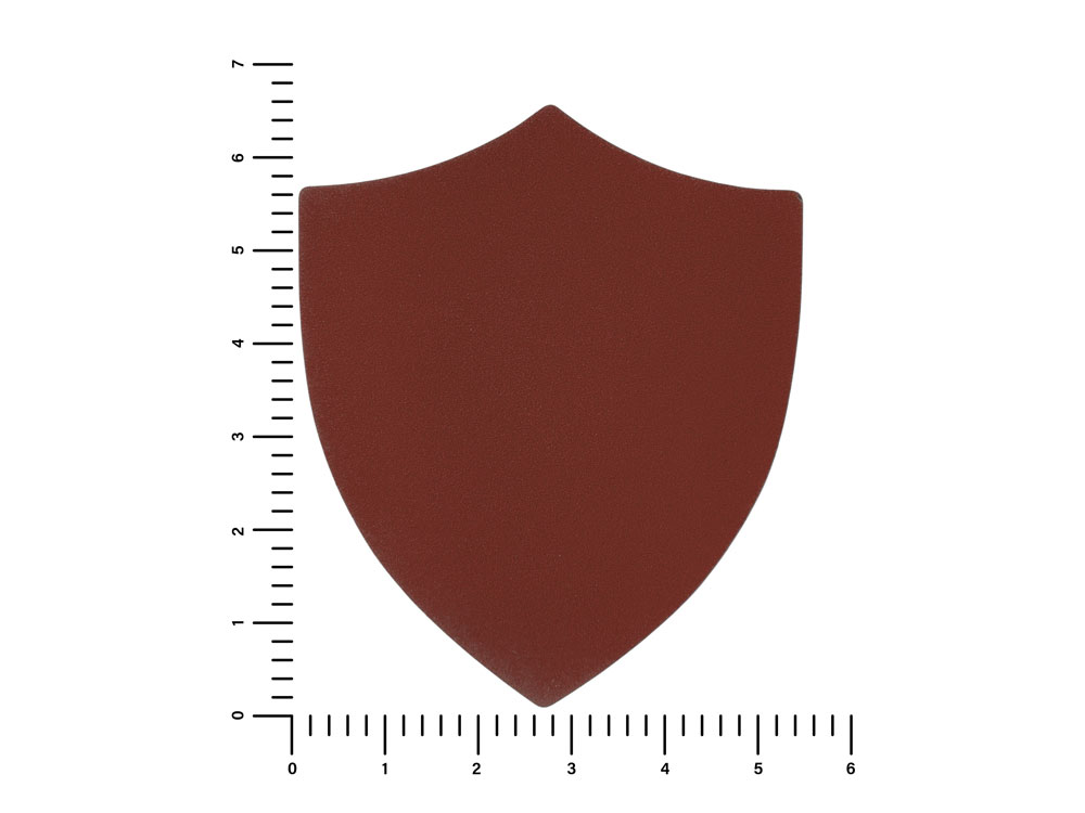 ПАТЧ ЩИТ nubuk (коричневый ) 6,6 х 5,5 см ПАТЧ ЩИТ nubuk (коричневый ) 6,6 х 5,5 см