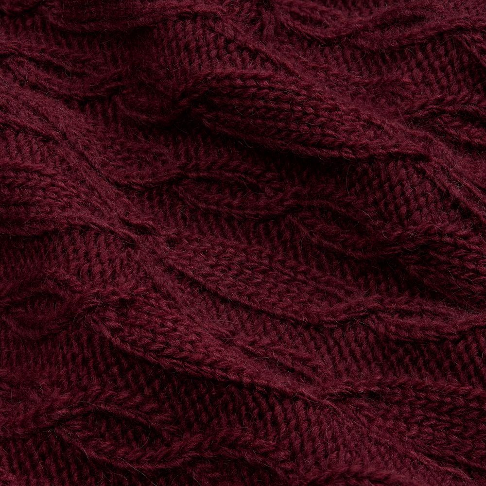 Плед Knitline, темно-красный (бордовый)