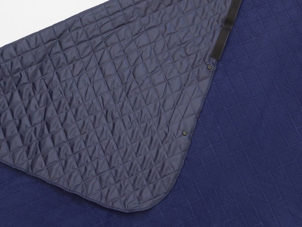 Пончо Cappy с капюшоном на липучке в мешке, темно-синий