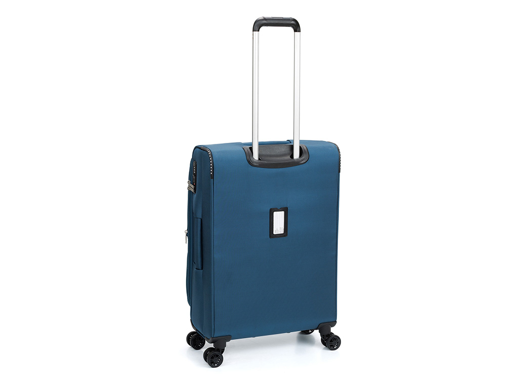 Чемодан TORBER ВИВИ, синий, полиэстер, 44 х 25 х 67 см, 63 л Чемодан TORBER ВИВИ, синий, полиэстер, 44 х 25 х 67 см, 63 л