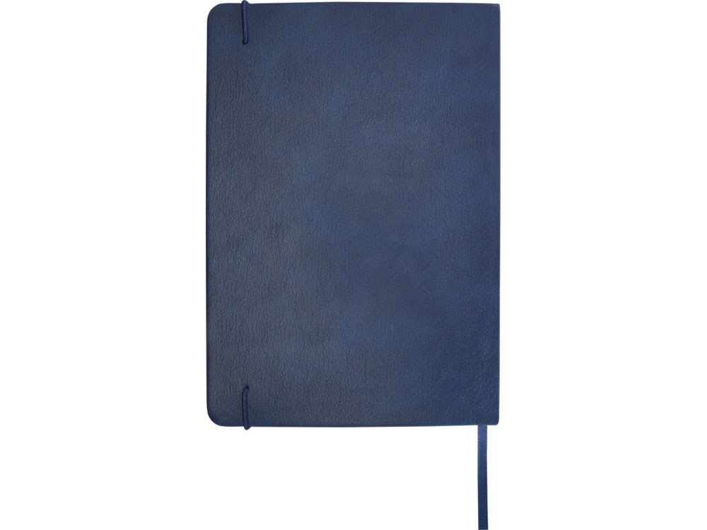 Набор Legato Elegance из блокнота формата А5 в твердой обложке и ручки-роллера, белый/синий