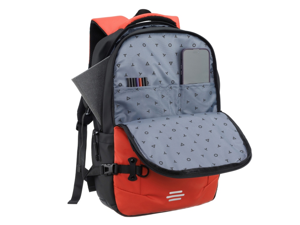 Рюкзак спортивный TORBER Xtreme 18, оранжевый/чёрный, 31 х 12 х 46 см, 17л Рюкзак спортивный TORBER Xtreme 18, оранжевый/чёрный, 31 х 12 х 46 см, 17л