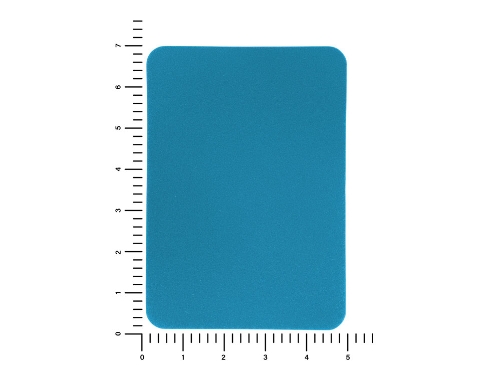 ПАТЧ ПРЯМОУГОЛНЫЙ nubuk (голубой) 5,0 х 7,0 см