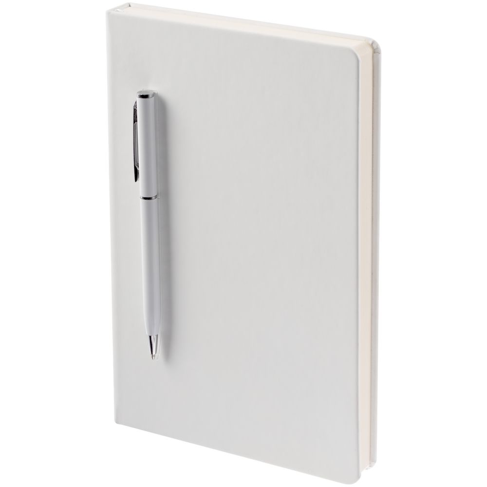 Ежедневник Magnet Shall, недатированный, белый Ежедневник Magnet Shall, недатированный, белый