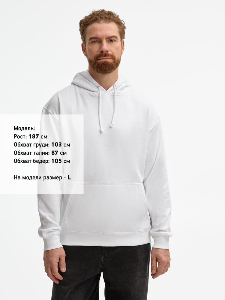 Худи унисекс Condor, молочно-белое