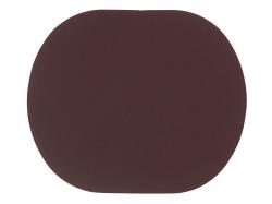 ПАТЧ ОВАЛ soft-touch (коричневый ) 6,0 х 5,0 см