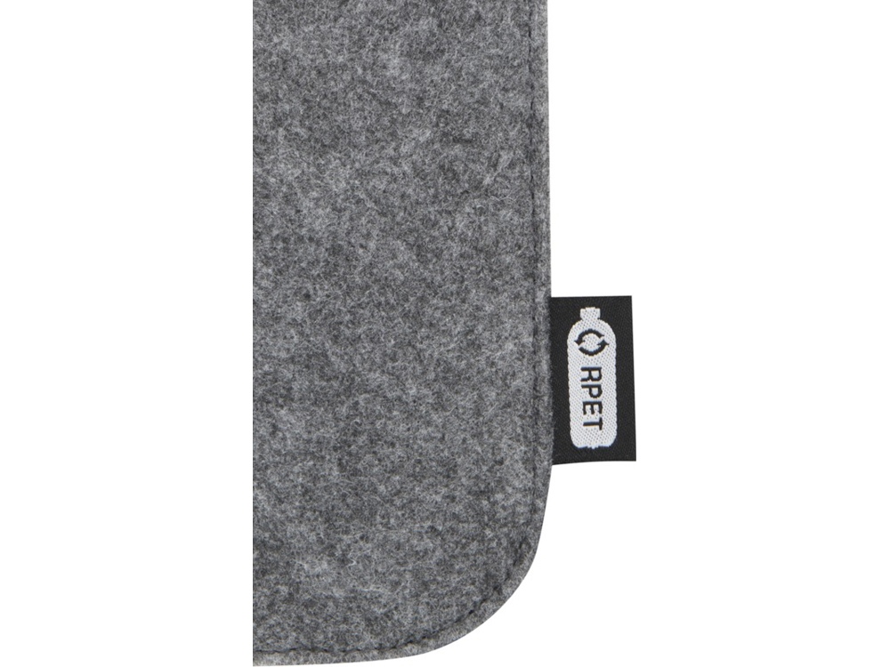 Чехол для очков Felta из материалов, переработанных согласно стандарту GRS, средне-серый