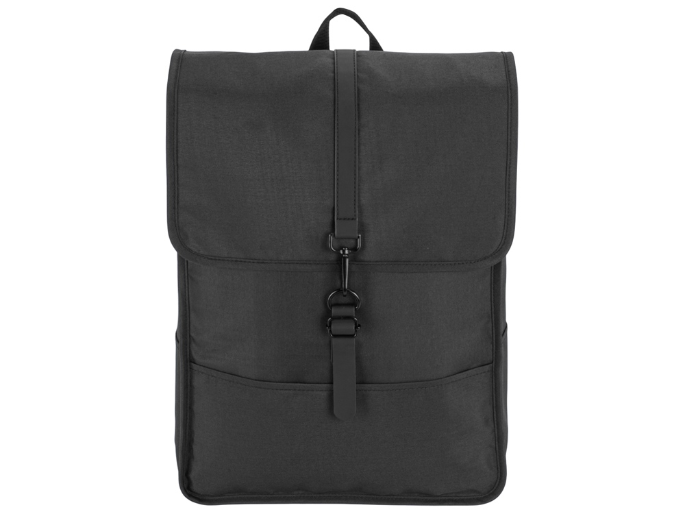 Рюкзак Rony из переработанного пластика, черный Рюкзак Rony из переработанного пластика, черный