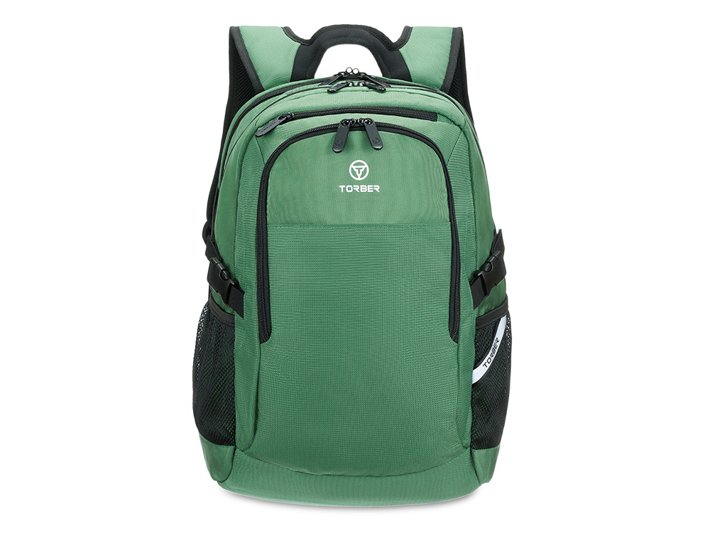 Рюкзак TORBER МЕГАПОЛИС с отделением для ноутбука 16, зеленый, полиэстер, 47 х 34 x 28 см Рюкзак TORBER МЕГАПОЛИС с отделением для ноутбука 16, зеленый, полиэстер, 47 х 34 x 28 см