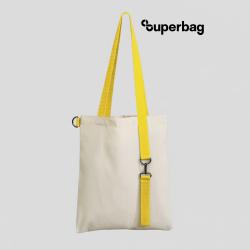 Шоппер Superbag с ремувкой 4sb (неокрашенный с желтым)