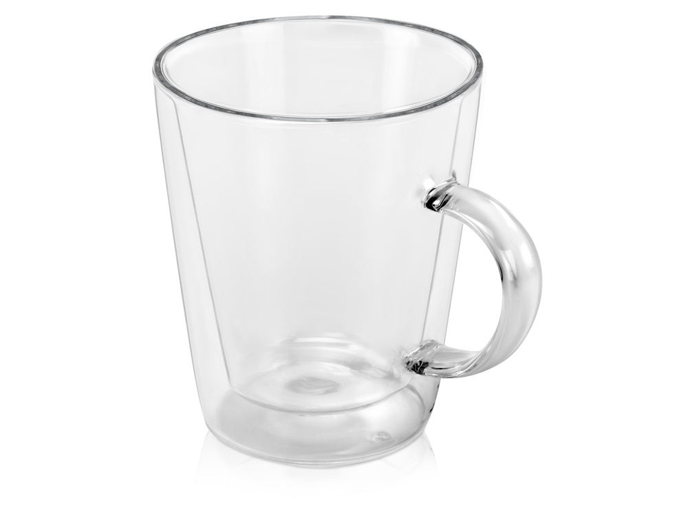 Кружка с двойными стенками Innsbruck конусообразный, с ручкой 320 мл Кружка с двойными стенками Innsbruck конусообразный, с ручкой 320 мл