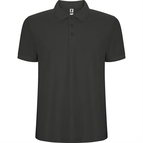 Футболка поло PEGASO PREMIUM мужская, ТЕМНЫЙ ГРАФИТ 4XL