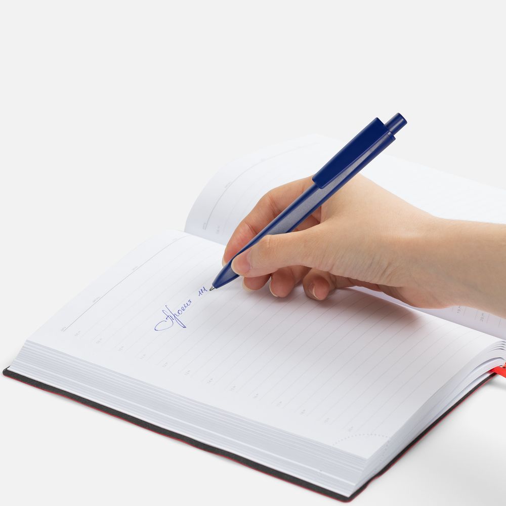 Ручка шариковая Ridge в футляре, синяя