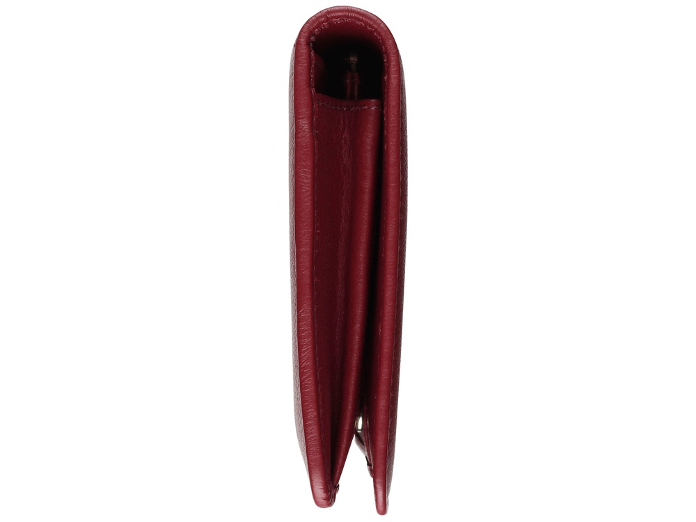 Кошелёк женский BUGATTI Lady Top, красный, натуральная воловья кожа, 19,5х2х11,2 см