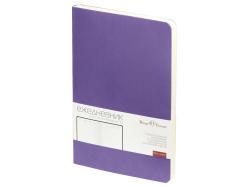 Ежедневник А5 недатированный Megapolis Flex, светло-фиолетовый