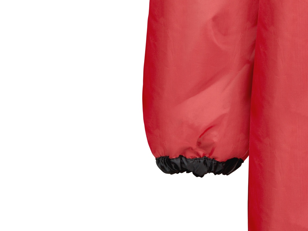 Дождевик Bi-color унисекс, красный/черный