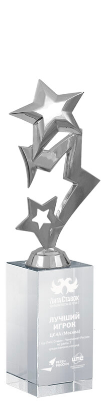 Награда Звезды с гравировкой