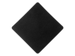 ПАТЧ РОМБ nubuk (чёрный) 7,6 х 7,6 см