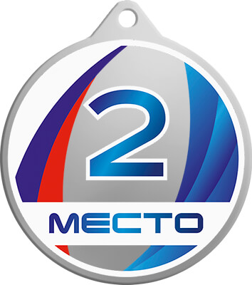Медаль 2 место Медаль 2 место