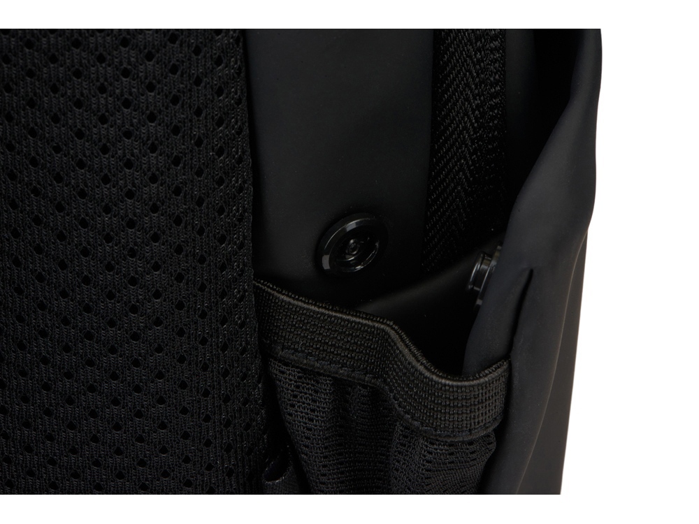 Рюкзак Sofit для ноутбука из экокожи, черный Рюкзак Sofit для ноутбука из экокожи, черный