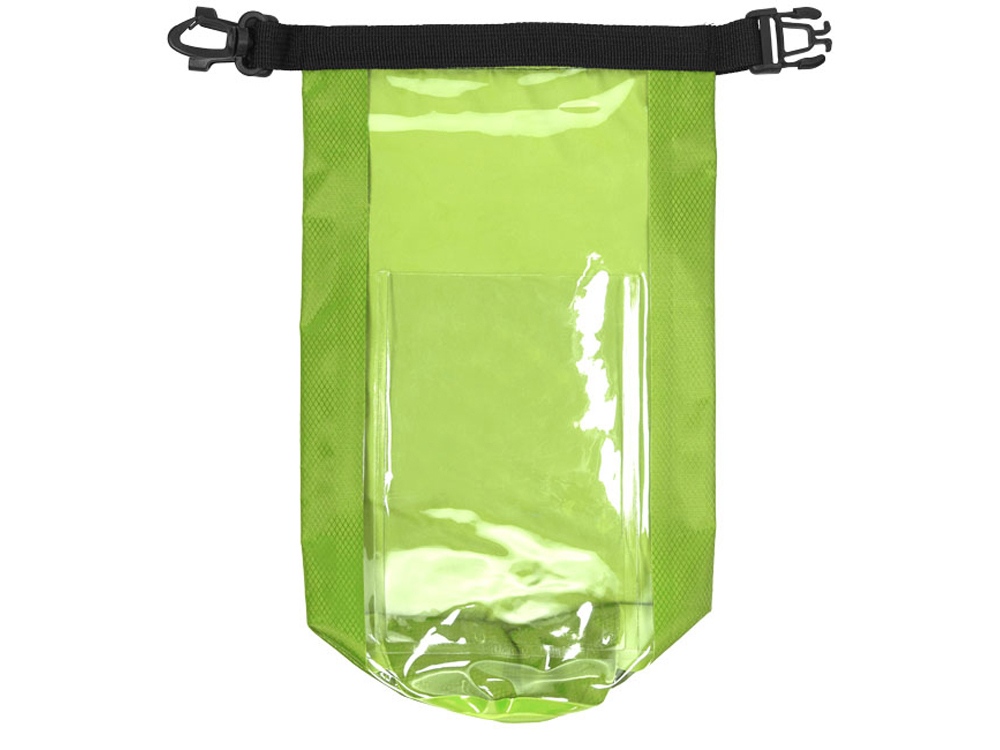 Туристическая водонепроницаемая сумка объемом 2 л, чехол для телефона, лайм
