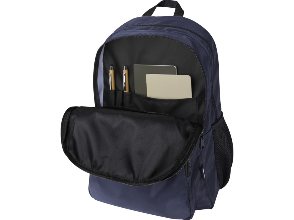 Рюкзак для ноутбука Trend Plus 15GRS из переработанного материала объемом 20 литров, темно-синий