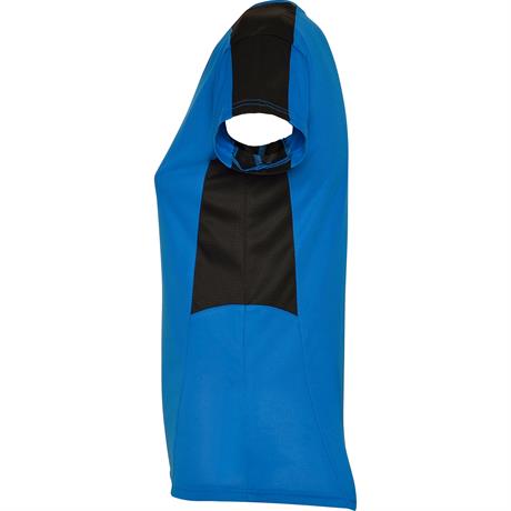 Спортивная футболка SUZUKA женская, КОРОЛЕВСКИЙ СИНИЙ/ЧЕРНЫЙ M