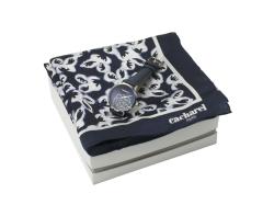 Подарочный набор: часы наручные женские, шелковый платок. Cacharel