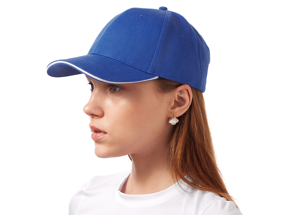 Бейсболка Cancun, классический синий/белый