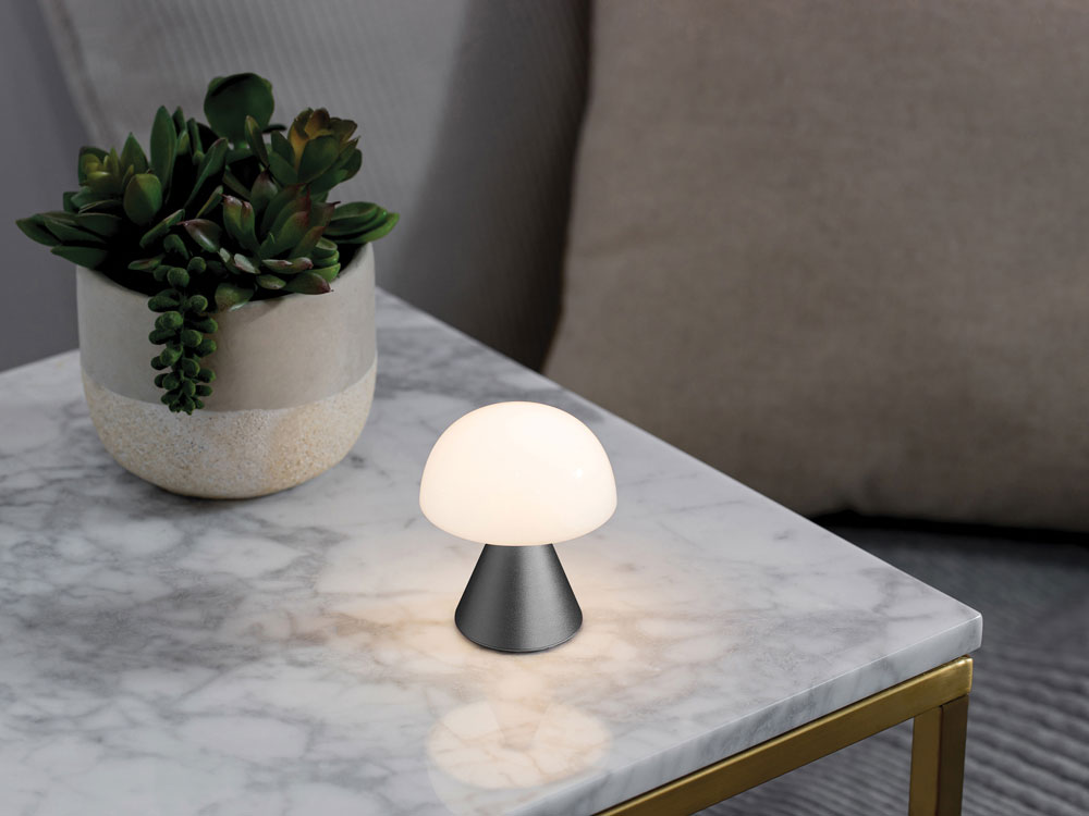 Лампа интерьерная Mina, Gun metal