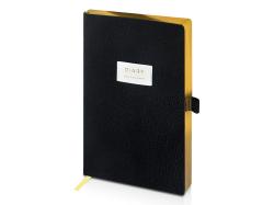 Ежедневник недатированный А5 Black с нашивкой, черный Ежедневник недатированный А5 Black с нашивкой, черный