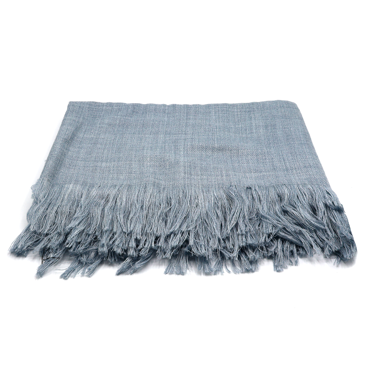 Плед полушерстяной COMFORT, светло-серый