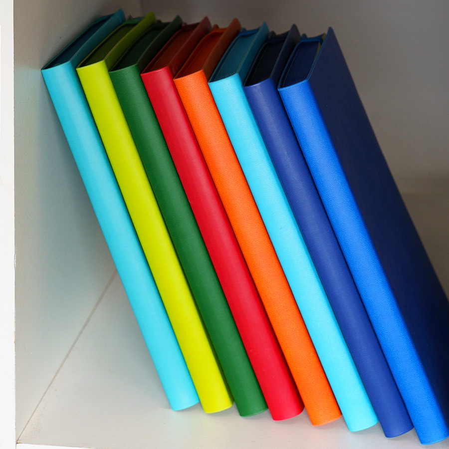 Бизнес-блокнот "RILY", формат А5, зеленое яблоко, блок в точку Бизнес-блокнот "RILY", формат А5, зеленое яблоко, блок в точку