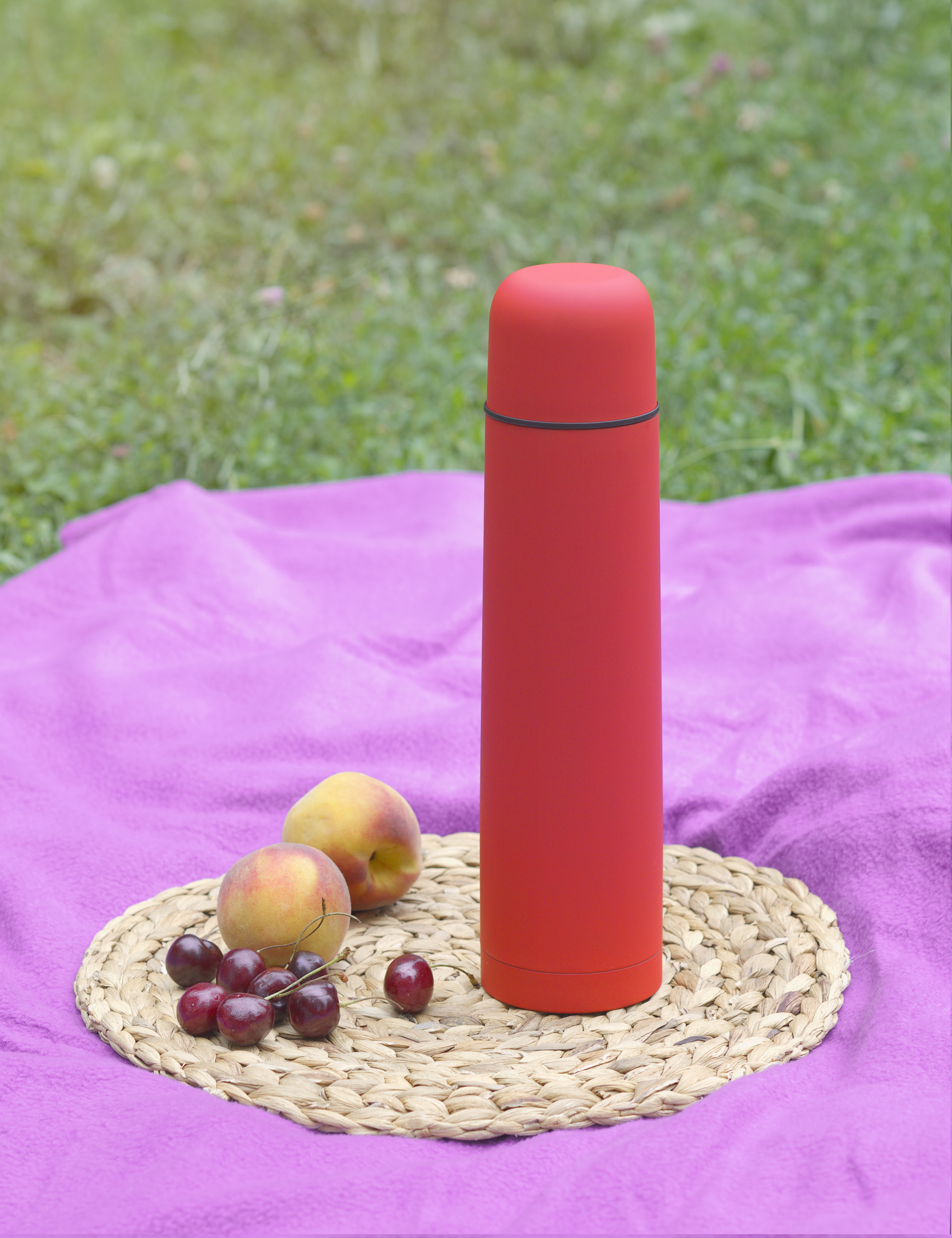 Термос "Родос", покрытие soft touch, 1 л.