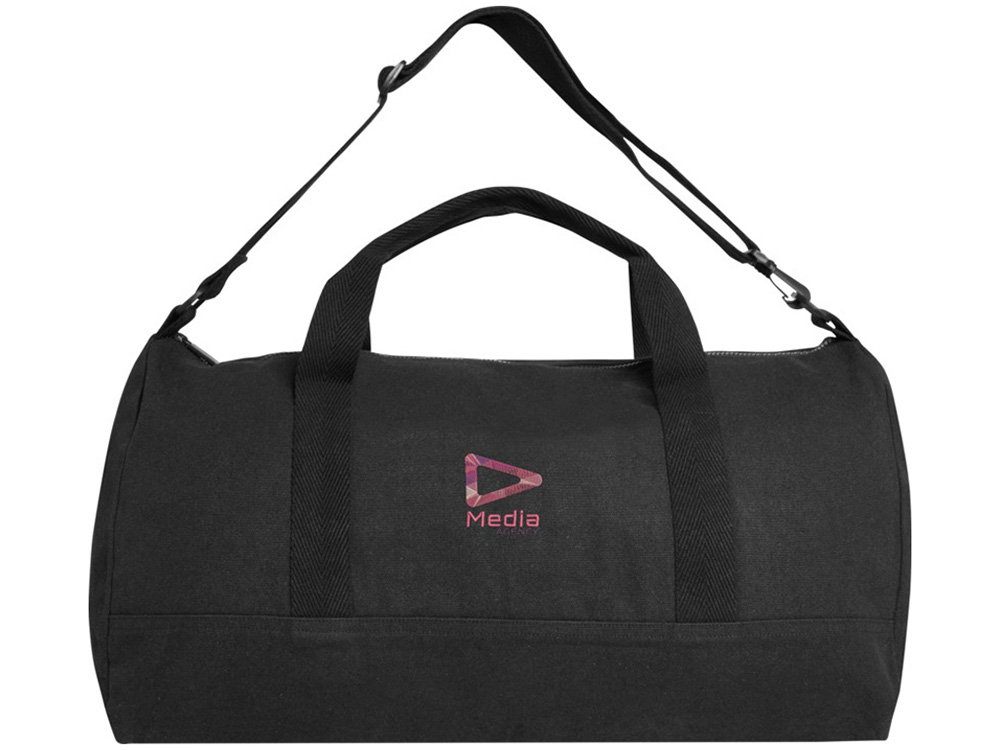 Спортивная сумка из переработанного материала емкостью 50 л Porter 500 г/м² Aware™ - сплошной черный