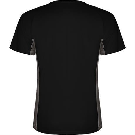Спортивная футболка SHANGHAI мужская, ЧЕРНЫЙ/ТЕМНЫЙ ГРАФИТ 2XL