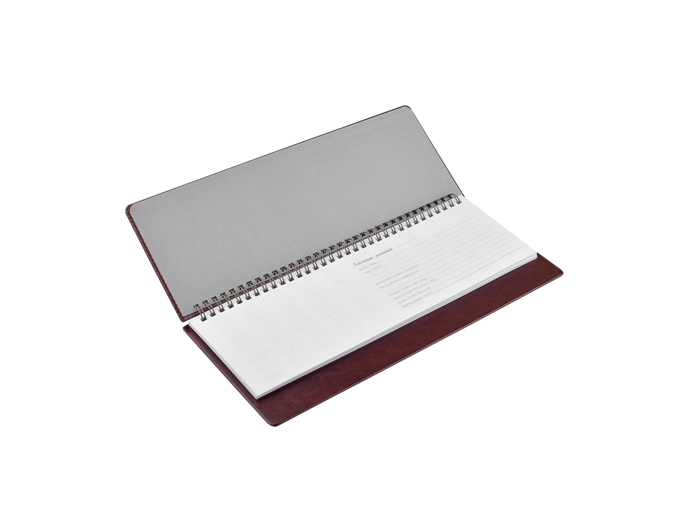 Планинг ГР. датированный Sidney Nebraska 2022, коричневый