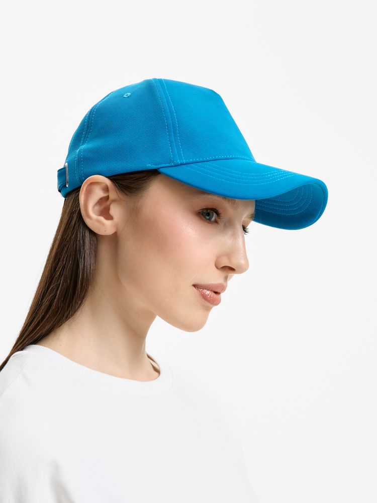 Бейсболка Yonkers, ярко-голубая Бейсболка Yonkers, ярко-голубая