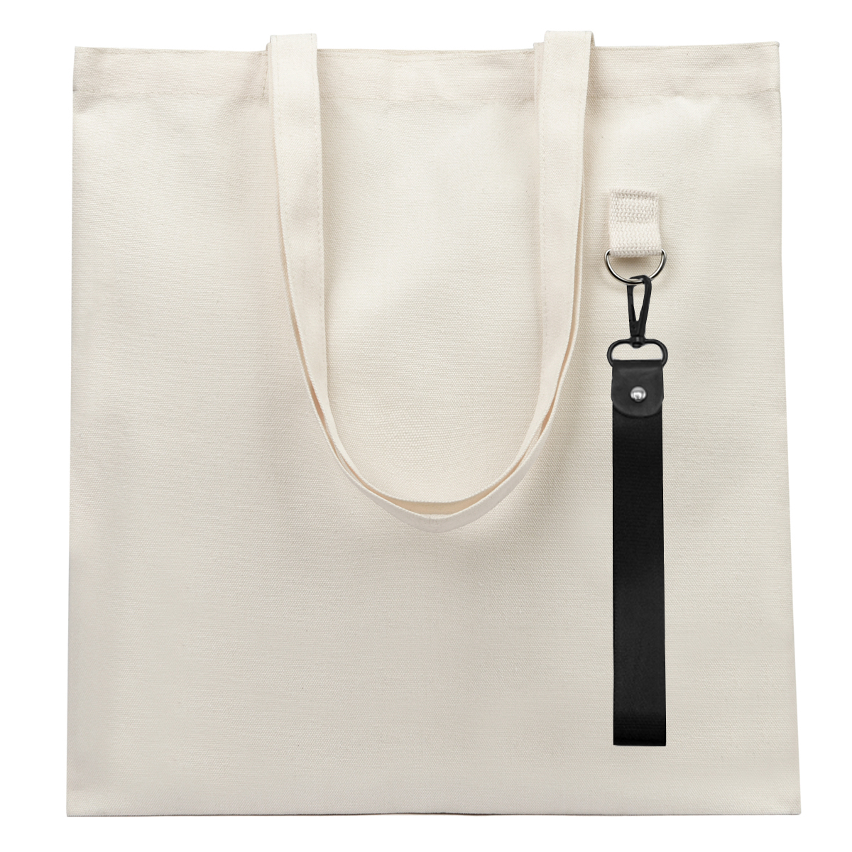 Сумка для покупок LUMISSA 325 г/м² с ремувкой, натуральный/чёрный