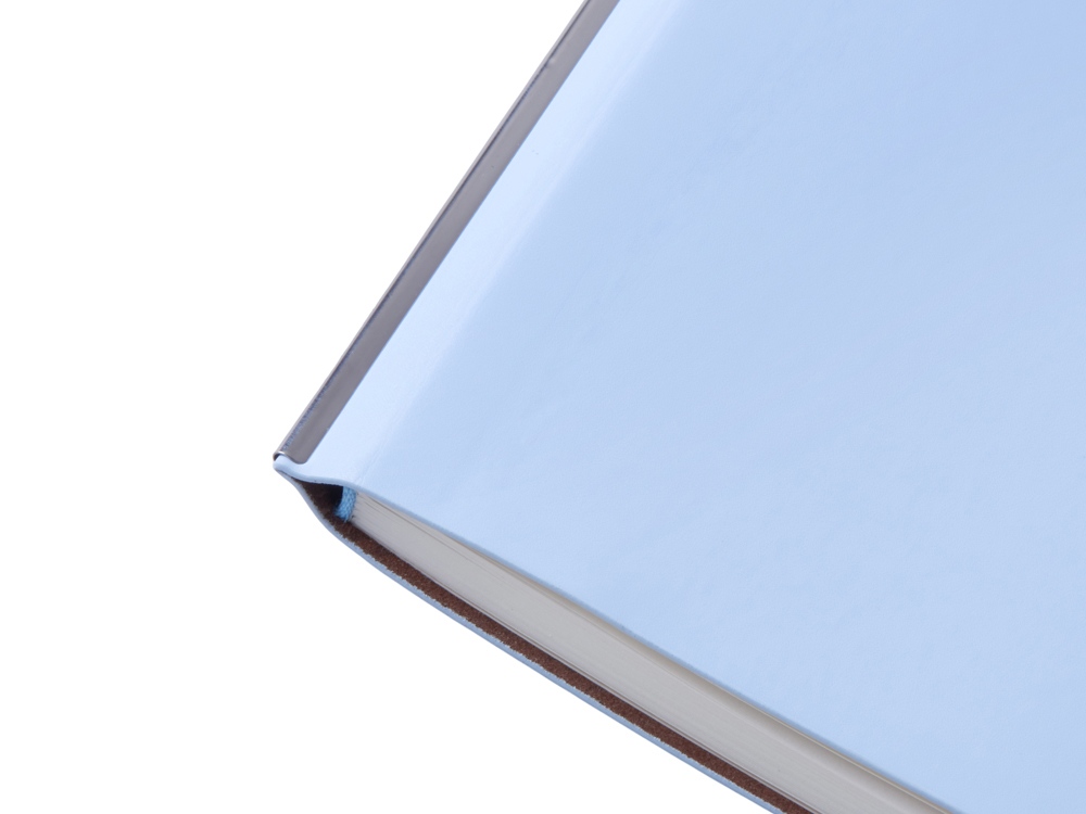 Блокнот А5 Scribe, гибкая обложка, 96 листов 80 гр/м2, голубой