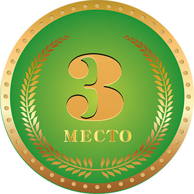 Акриловая эмблема 3 место