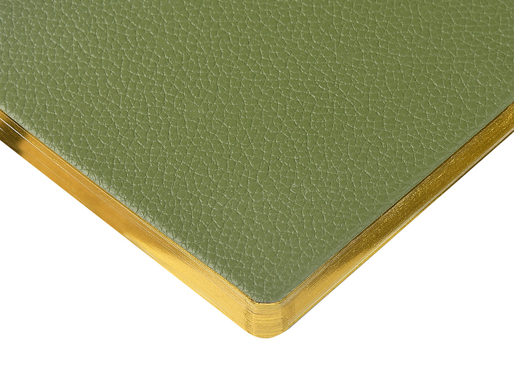 Еженедельник недатированный А6 Verde с нашивкой, зеленый Еженедельник недатированный А6 Verde с нашивкой, зеленый