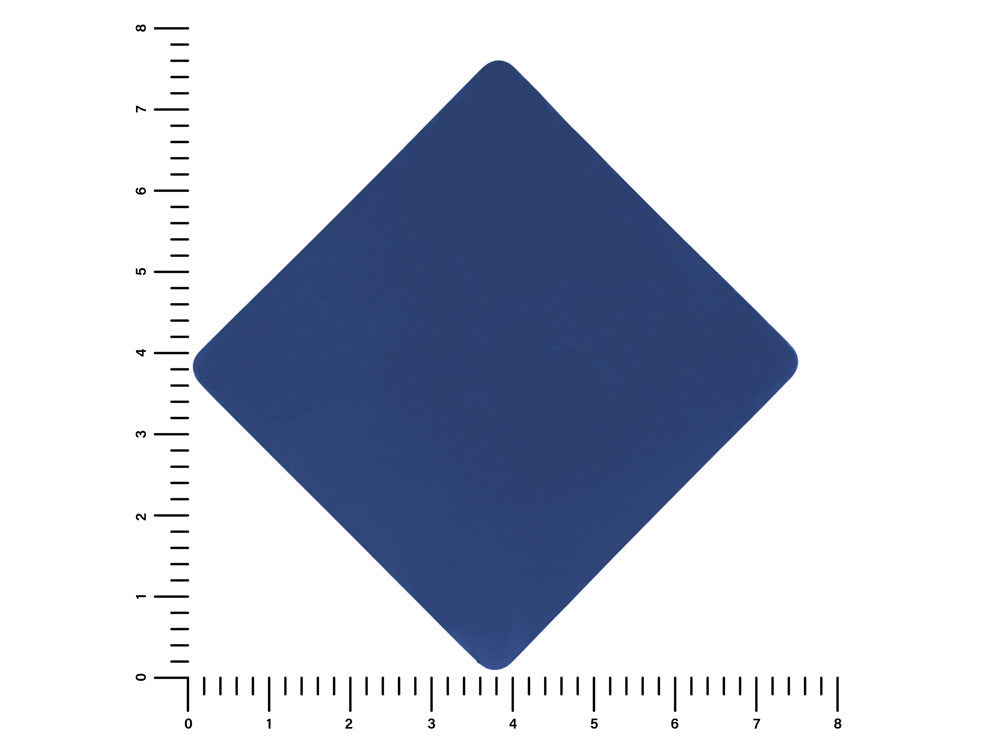 ПАТЧ РОМБ soft-touch (синий) 7,6 х 7,6 см